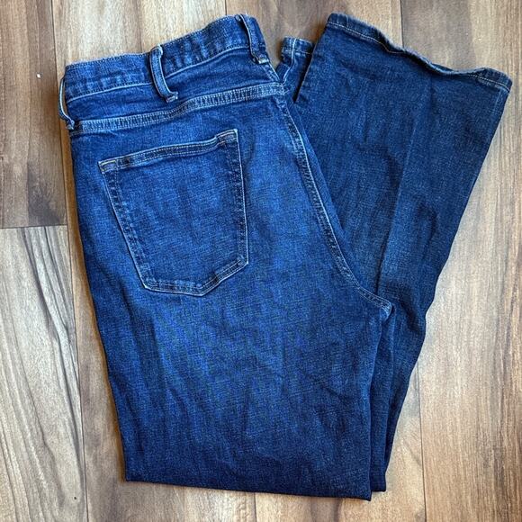 Old Navy Men's Dark Blue Loose Straight Jeans 38 x 30 - Picture 1 of 5